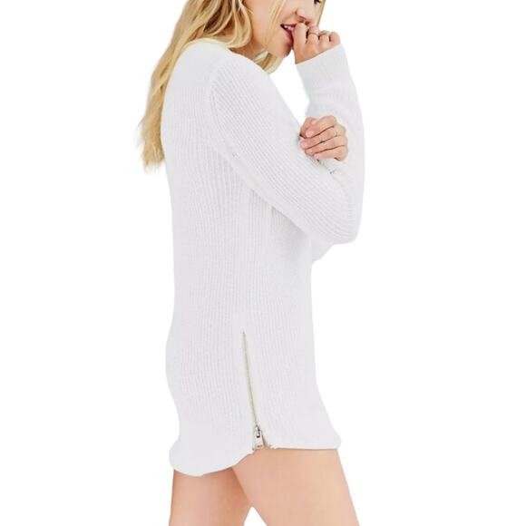 Unif X Urban Outfitters Pullover Waffle Knit Sweater - Cream - Small - Picture 8 of 16